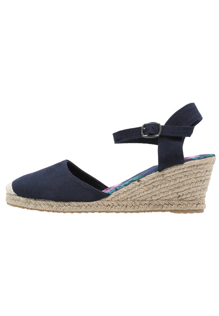 Sandales Anna Field Espadrillas Wedge Boucle Bleu Foncé Femme | YUN-0858591